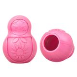 Brinquedo Mordedor Pet Games Bonequinha Rosa - Tam. P