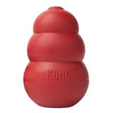 Brinquedo Interativo Kong Classic T4 Com Dispenser Vermelho Para Ração Ou Petisco - Tam. Ep