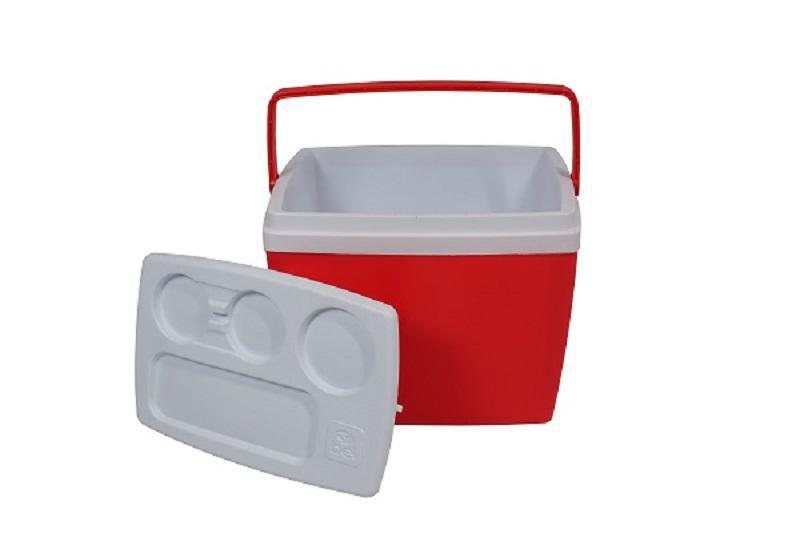 Caixa Térmica Com Suporte Para Bebidas E Alça 34l Vermelha é boa?