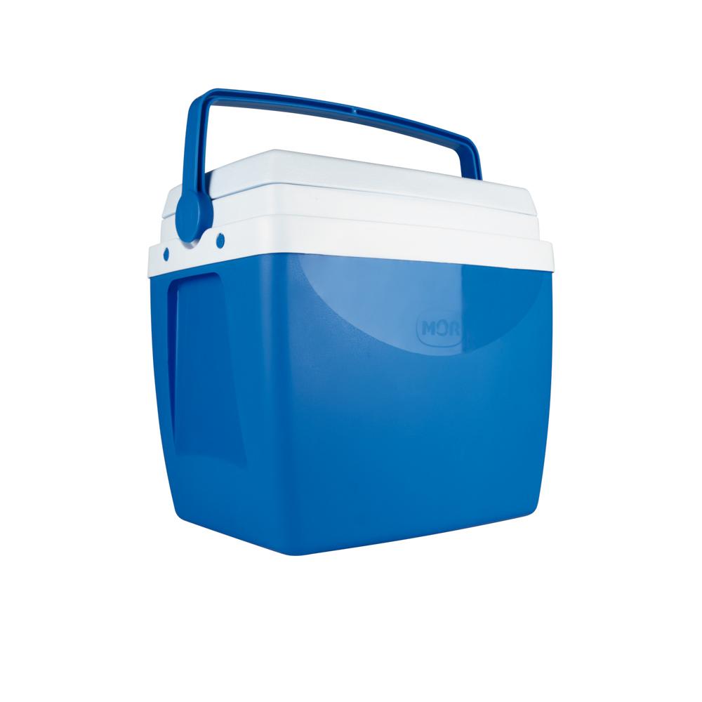 Caixa Térmica Cooler Cores 26 Litros 35 Latinhas Mor Cor:azul