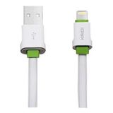 Cabo Usb Carregador Rapido Kaidi Original Para Iphone 5 5s 6 6s Plus 7 8 X