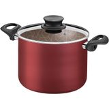 Caldeirão Antiaderente Tramontina Paris Vermelho 18cm 3,1l