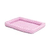 Cama De Cachorro Rosa De 18 Polegadas Ou Cama De Gato C/ Reforce Confortável | Ideal Para Toy Dog Breeds &amp; Fits A 18-inch Dog Crate | Lav