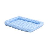 Cama De Cachorro Azul De 22 Polegadas Ou Cama De Gato C/ Reforce Confortável | Ideal Para Xs Dog Breeds &amp; Fits A 22-inch Dog Crate | Lavage