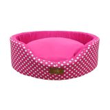 Cama Fábrica Pet Oval Unic Rosa Para Cães E Gatos - Tamanho Gg
