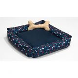 Cama Pet Simples Grande Azul