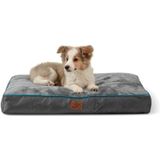 Cama De Cachorro Médio Para Cães Médios Gatos, Travesseiros De Cama De Cachorro - Até 50 Lbs, Camas De Cachorro Impermeáveis Com Cobertura Lavável Re