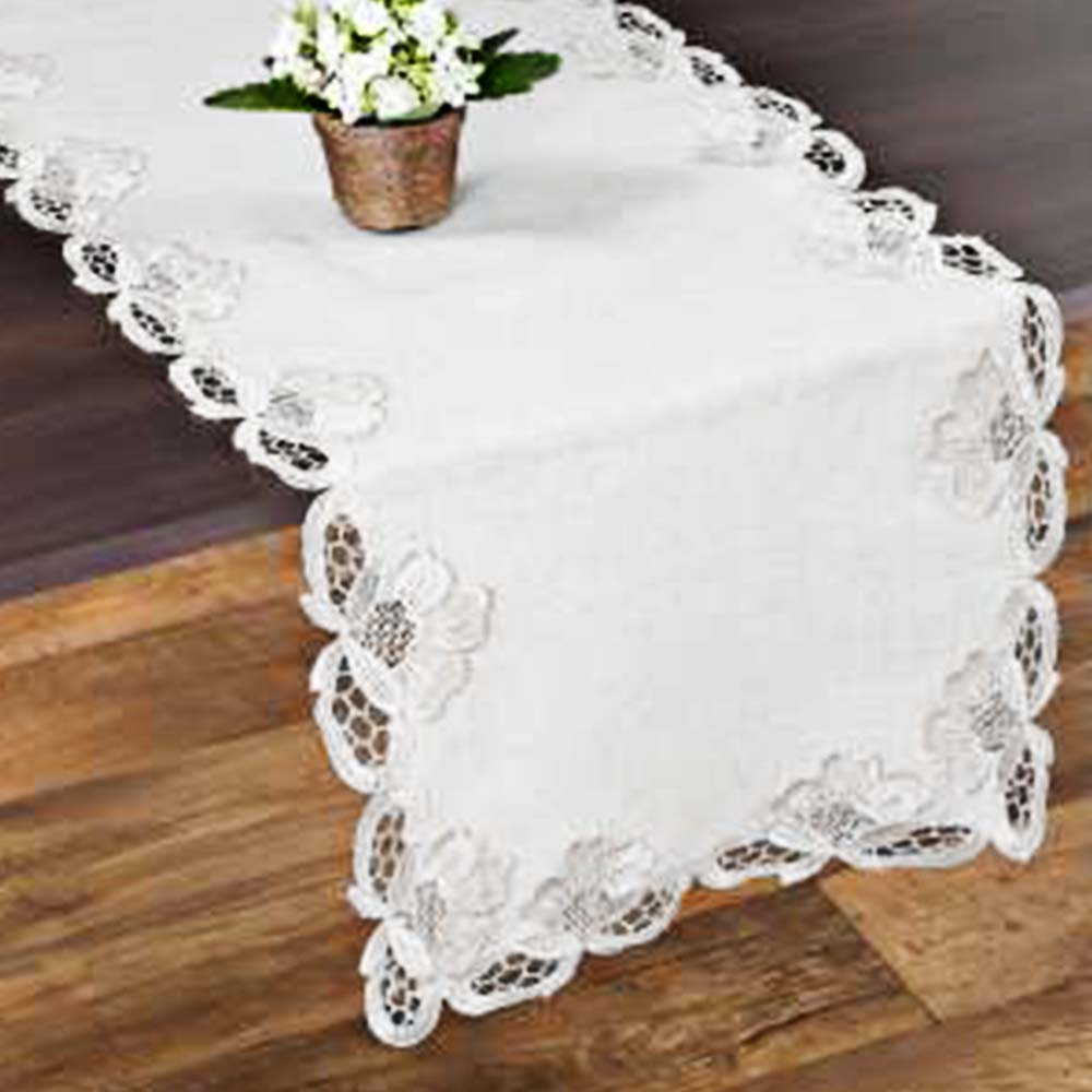 Caminho De Mesa Retangular 40x225cm 2662 Rafimex