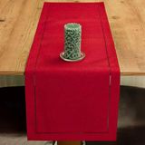Caminho De Mesa Retangular 40x180cm Glamour Liso - Catran Laca
