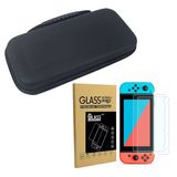 Case Nintendo Switch Estojo Proteção Viagem + 2 Películas