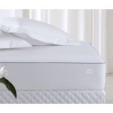 Protetor De Colchão Antistress Impermeável Casal  - Branco