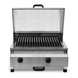 Char Broiler Inox A Gás Ch.4.052 C/ Gaveta Coletora E Tampa - Marchesoni Glp Marchesoni