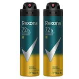 Kit 2 Desodorantes Rexona Men Aerossol Antitranspirante V8 150ml