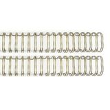 Wire-o Dourado 2,5x28cm Para Encadernadora The Cinch We R - 4 Unidades