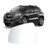 Lente Retrovisor Com Base Tracker 2013 Até 2016 Ld Esquerdo