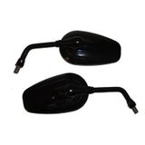 Espelho Retrovisor Gvs Mod.harley Para Boulevard M800 Preto