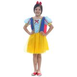 Fantasia Princesa Ruby Curta Com Capa E Tiara Infantil  P