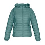 Jaqueta Puffer Feminina Plus Size Sea Surf Azul G4