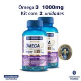 Ômega 3 1000mg 240 Caps 100% Original Catarinense Pharma Kit 2 Un