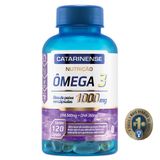 Ômega 3 1000mg 120 Caps 100% Original - Catarinense Pharma