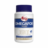 Kit 2x: Omegafor Plus Ômega 3 1g Vitafor 60 Cápsulas