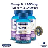 Ômega 3 1000mg 360 Caps 100% Original Catarinense Pharma Kit 3 Un