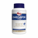 Kit 2x: Omegafor Plus Ômega 3 1g Vitafor 120 Cápsulas