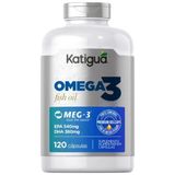 Omega 3 Meg-3 - 120 Cápsulas - Katiguá