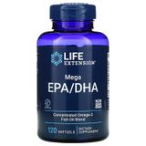 Mega Epa/dha, 120 Cápsulas Softgel, Life Extension