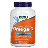 Ômega-3, 180 Epa/120 Dha, 200 Cápsulas, Now