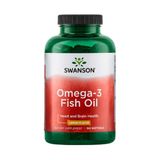 Omega 3 Óleo De Peixe Limão Swanson 150 Softgels