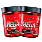 Kit 2x Ômega 3 60caps Integral Medica 840mg Epa Sabor:natural,tamanho:único,gênero:unissex