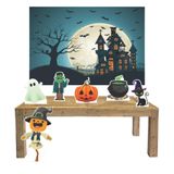 Kit Display Mdf Halloween Com 6 Peças + Painel