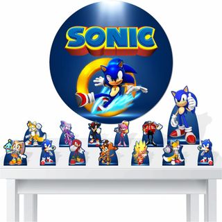 Totens - Displays - Sonic  Festas de aniversário do sonic
