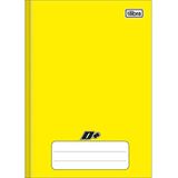 Caderno Brochura 1/4 48folhas Amarelo D+ 116688 - Tilibra