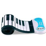 Teclado De Piano Em Silicone Musical Para Comp. E Smartphone Kh-pn37