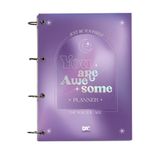 Agenda Planner Trendy Purple 96fls 200x275mm 3803 - Dac