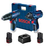 Combo Furadeira Bosch Gsb 120-li Chave De Impacto Gdr 120-li