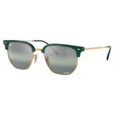 Óculos Solar Ray-ban Rb4416 6655g4 Verde Dourado Rb 4416