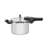 Panela De Pressão Tramontina Brava Em Aço Inox Com Fundo Triplo 22 Cm 6 L Tramontina