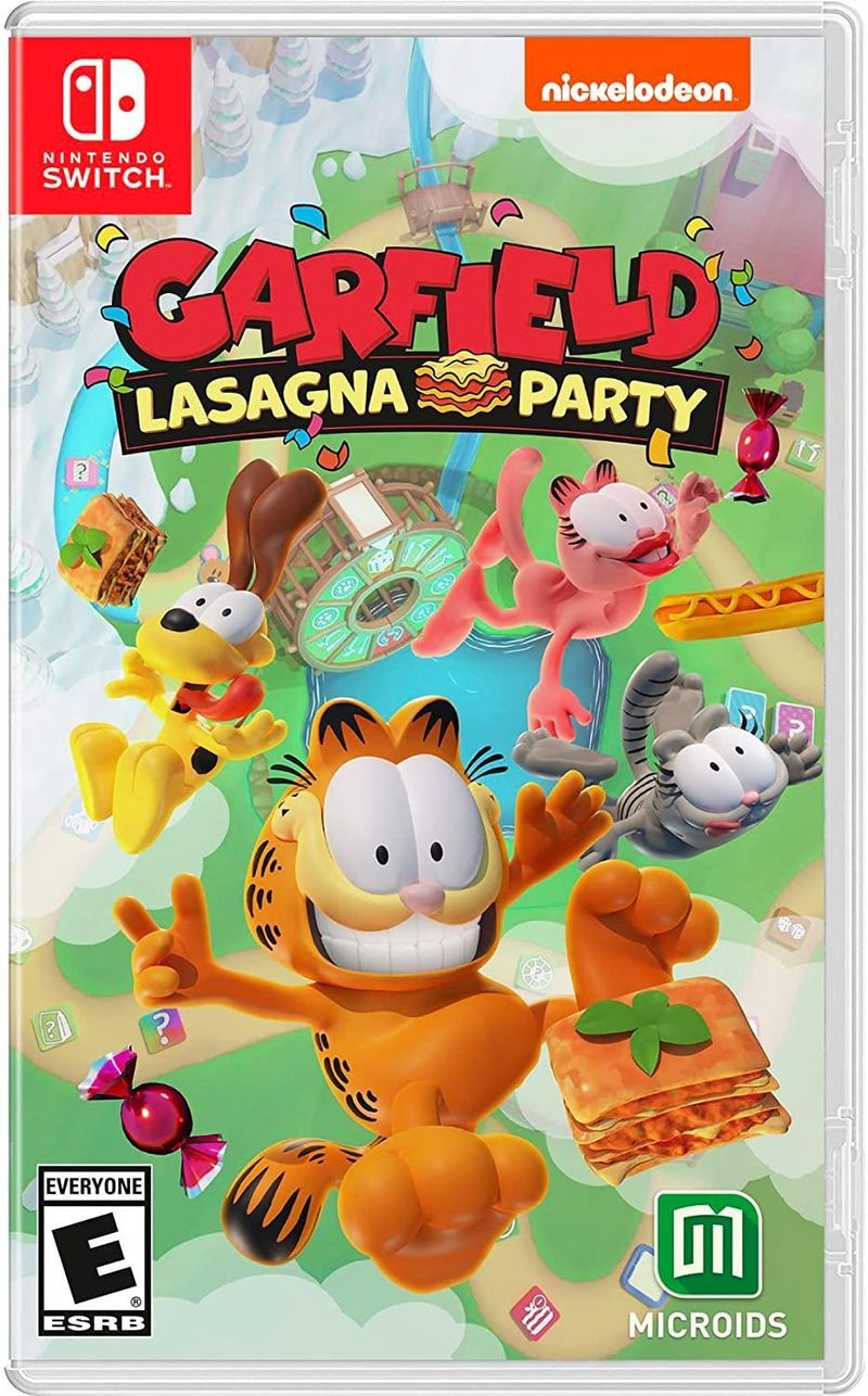 Jogo Garfield: Lasagna Party - Switch - Microids