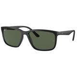 Óculos Solar Ray-ban Rb4384l 60699a Preto Rb 4384 Polarizado
