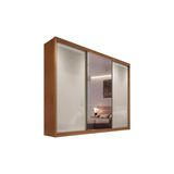 Guarda Roupa Casal 3 Portas De Correr E 6 Gavetas C 1 Espelho Sollo Plus Freijo Fendioff Novo Horizonte