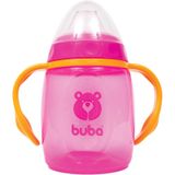 Copinho Rosa Com Alça E Bico De Silicone - Buba 5814