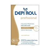 Folhas prontas para depilação corporal Depi Roll Tradicional