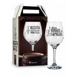 Taça De Vinho Receita Para Uma Vida Feliz - Brasfoot