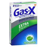 Gas-x Softgels Extra Strength 10 Cápsulas Da Gas-x (pacote Com 2)
