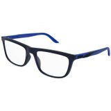 Óculos De Grau Puma Azul Fosco Pu0347o 002-56