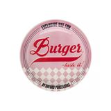 Prato Raso De Porcelana Burger Pink 26cm - Oxford Marinex