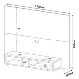 Painel Para Tv Artely Flash 2 Nichos